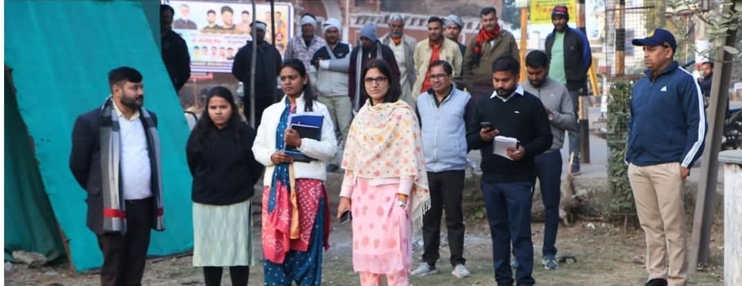 ⬛ विकास कार्यों की जमीनी हकीकत पर नरसिंहपुर कलेक्टर श्रीमती रजनी सिंह की नजर, ⬛ सिंगरी नदी सौंदर्यीकरण व अटल पथ निर्माण का कलेक्टर रजनी सिंह ने किया निरीक्षण