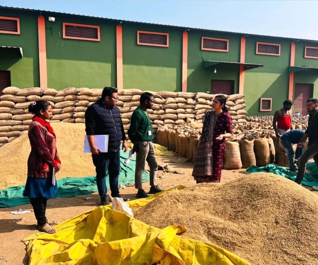 एसडीएम गाडरवारा ने किया धान खरीदी केन्द्रों का निरीक्षण