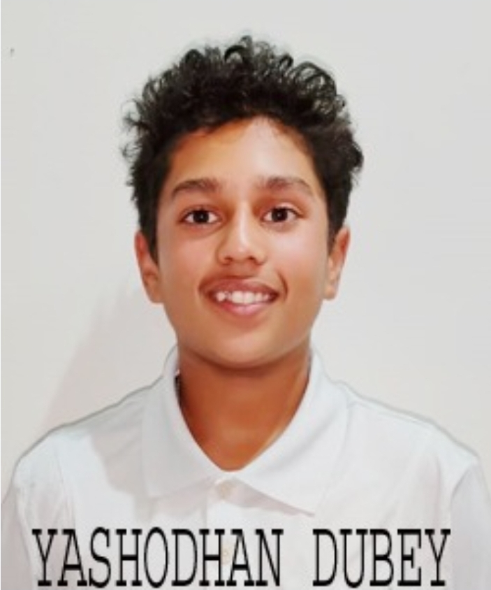 मध्य प्रदेश क्रिकेट एसोसिएशन द्वारा आयोजित अंडर 14 बालक वर्ग प्रतियोगिता मे यशोधन दुबे का चयन