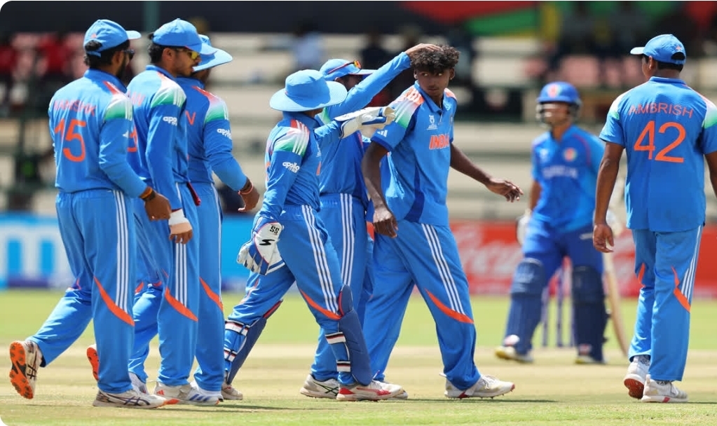 अंडर-19 वर्ल्ड कप: भारत ने अफगानिस्तान को हराकर 10वीं बार फाइनल में मारी शानदार एंट्री