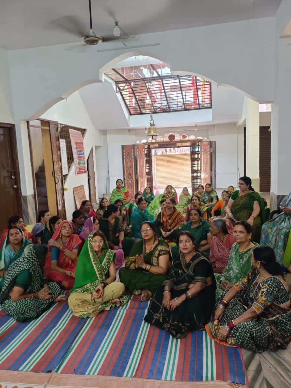 गाडरवारा  श्री देव अटल बिहारी मंदिर में पुरुषोत्तम मास में हों रहे धार्मिक आयोजन